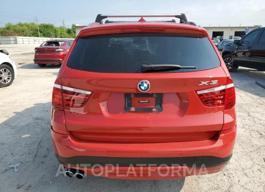 BMW X3 XDRIVE2 2016 vin 5UXWX9C52G0D76731 from auto auction Copart