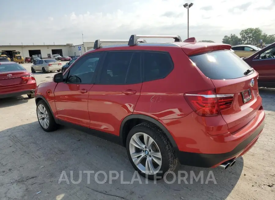 BMW X3 XDRIVE2 2016 vin 5UXWX9C52G0D76731 from auto auction Copart