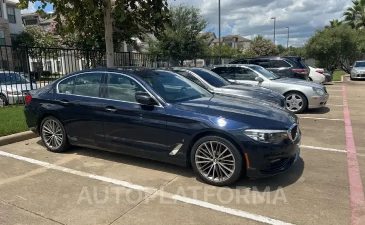 BMW 530E 2018 vin WBAJA9C52JB032996 from auto auction Copart