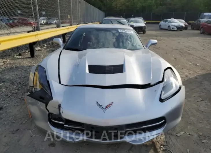 CHEVROLET CORVETTE S 2018 vin 1G1YB2D77J5102005 from auto auction Copart