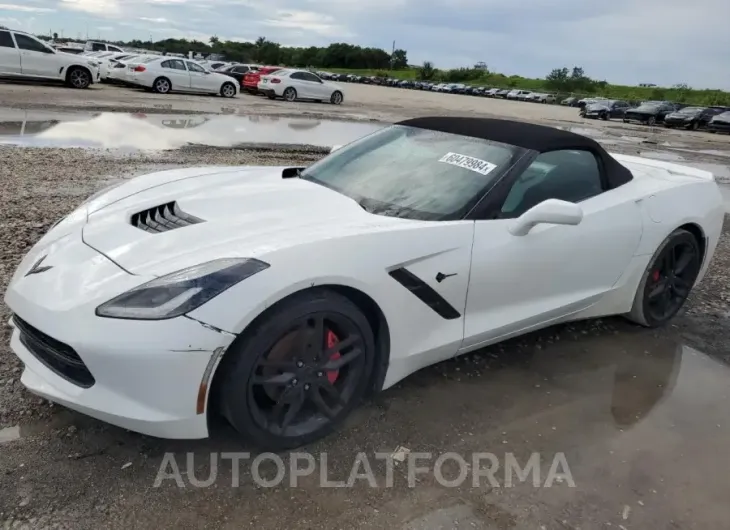 CHEVROLET CORVETTE S 2019 vin 1G1YB3D75K5110093 from auto auction Copart