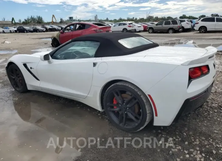 CHEVROLET CORVETTE S 2019 vin 1G1YB3D75K5110093 from auto auction Copart