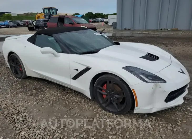 CHEVROLET CORVETTE S 2019 vin 1G1YB3D75K5110093 from auto auction Copart