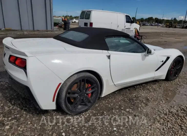 CHEVROLET CORVETTE S 2019 vin 1G1YB3D75K5110093 from auto auction Copart