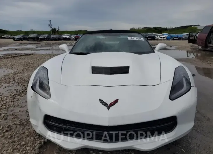 CHEVROLET CORVETTE S 2019 vin 1G1YB3D75K5110093 from auto auction Copart