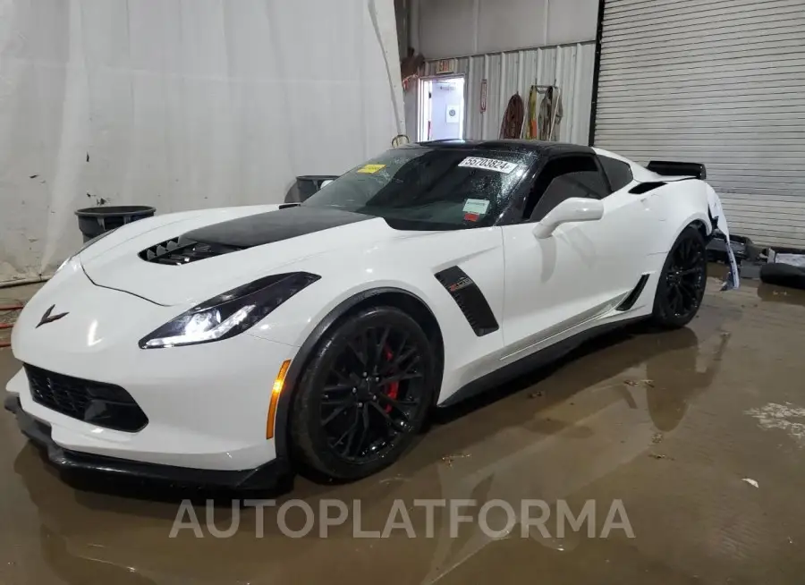 CHEVROLET CORVETTE Z 2016 vin 1G1YT2D65G5610146 from auto auction Copart