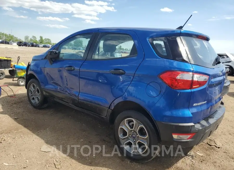 FORD ECOSPORT S 2022 vin MAJ6S3FL0NC467678 from auto auction Copart