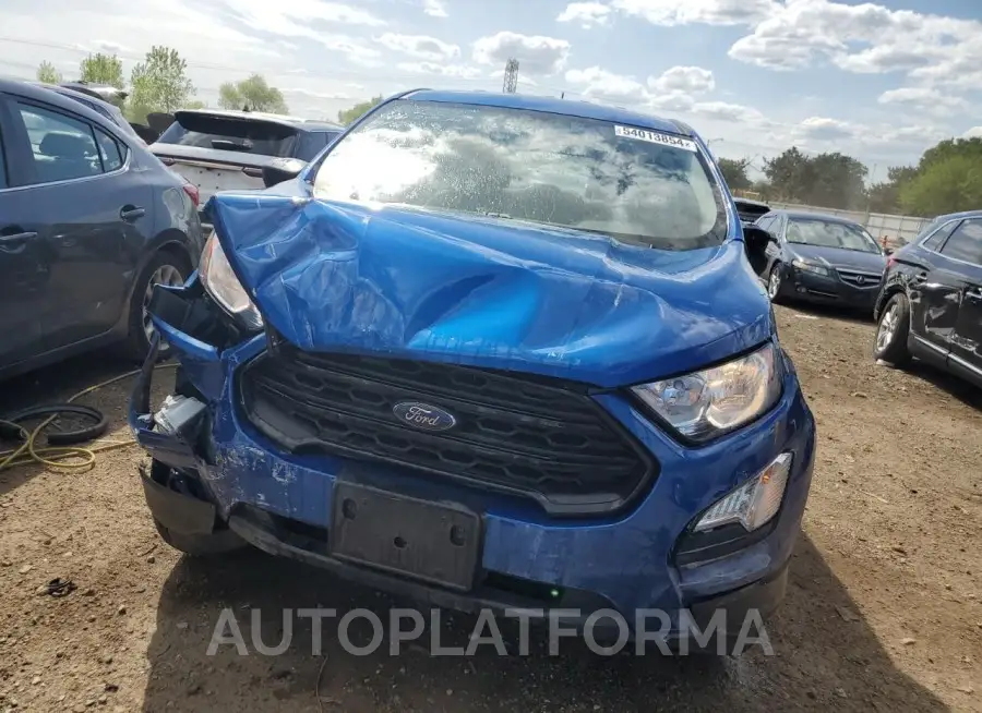 FORD ECOSPORT S 2022 vin MAJ6S3FL0NC467678 from auto auction Copart