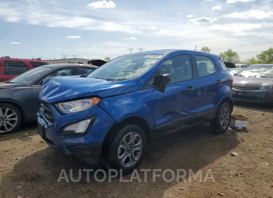 FORD ECOSPORT S 2022 vin MAJ6S3FL0NC467678 from auto auction Copart