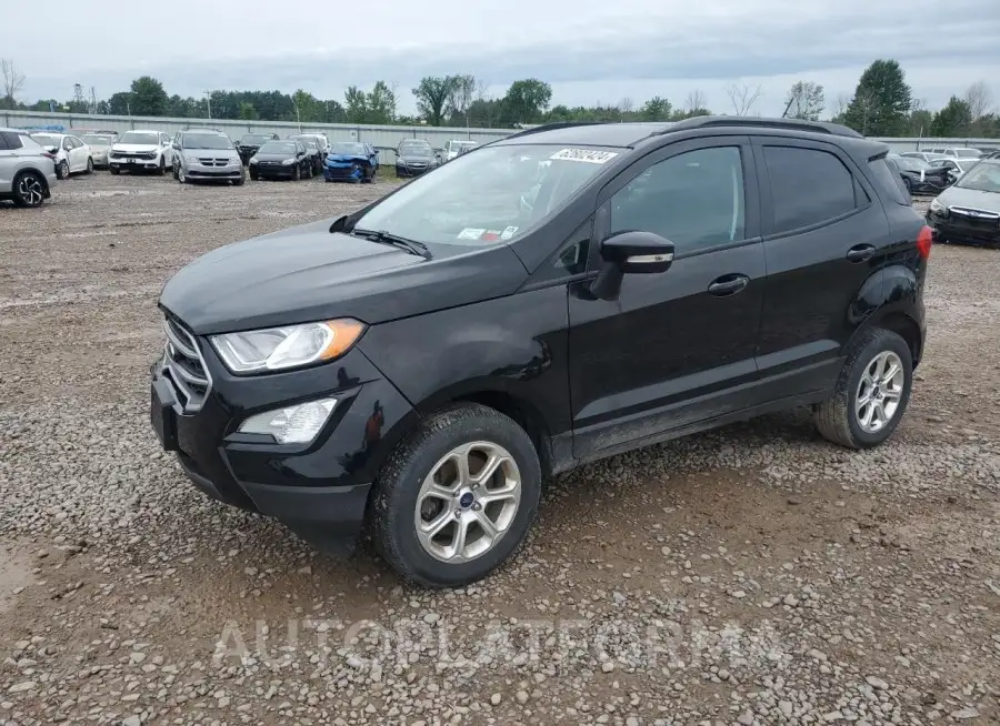 FORD ECOSPORT S 2020 vin MAJ6S3GL4LC317942 from auto auction Copart