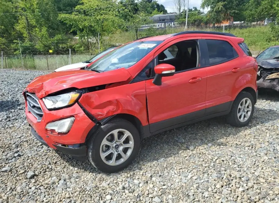 FORD ECOSPORT S 2020 vin MAJ6S3GLXLC321543 from auto auction Copart