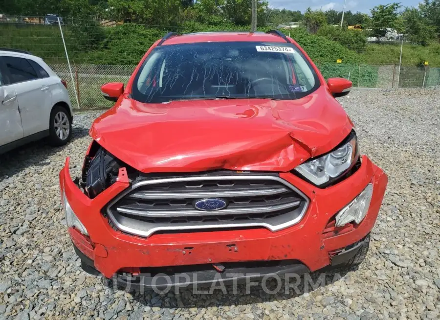 FORD ECOSPORT S 2020 vin MAJ6S3GLXLC321543 from auto auction Copart