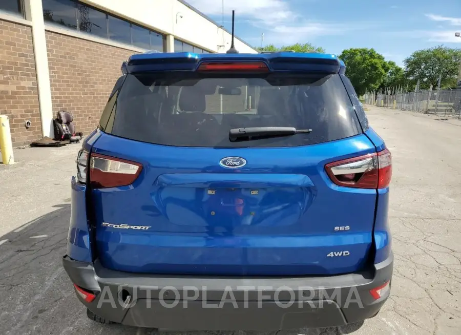 FORD ECOSPORT S 2020 vin MAJ6S3JL0LC323228 from auto auction Copart