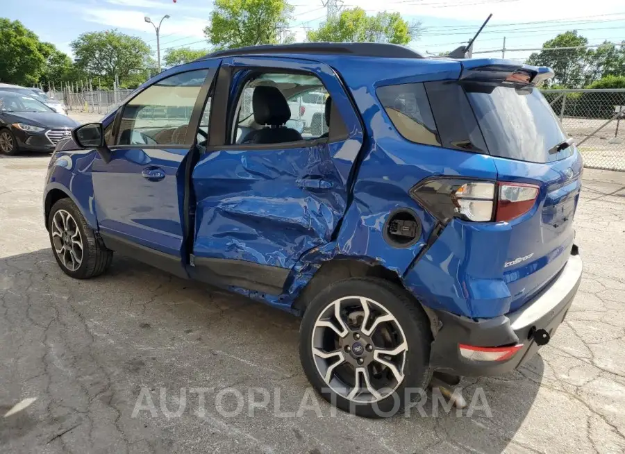 FORD ECOSPORT S 2020 vin MAJ6S3JL0LC323228 from auto auction Copart