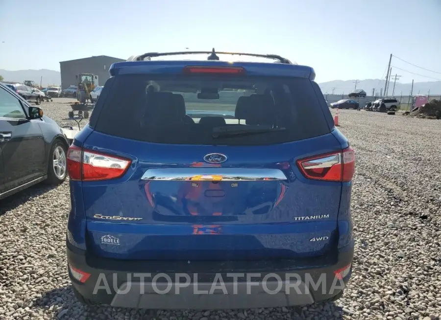 FORD ECOSPORT T 2019 vin MAJ6S3KL8KC307646 from auto auction Copart