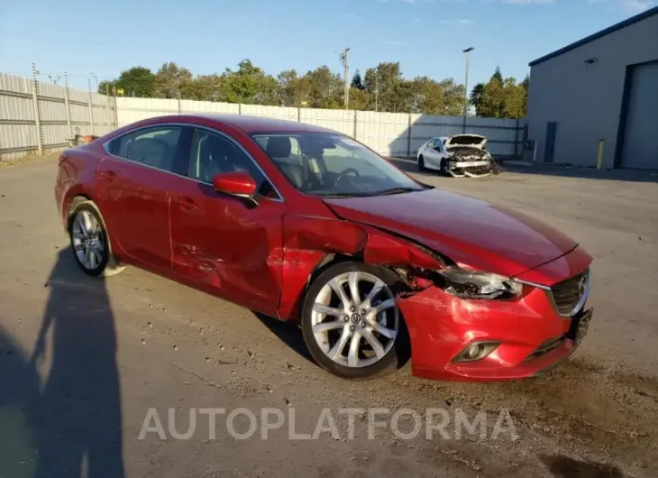 MAZDA 6 TOURING 2017 vin JM1GL1V54H1104884 from auto auction Copart