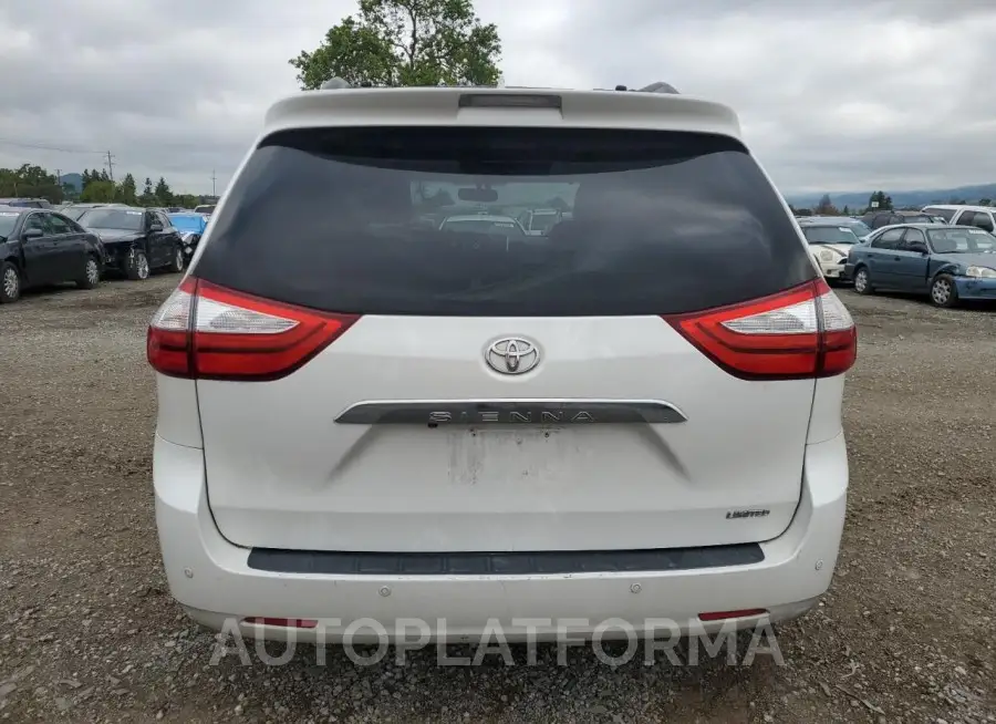 TOYOTA SIENNA XLE 2015 vin 5TDYK3DC3FS659828 from auto auction Copart