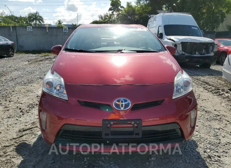 TOYOTA PRIUS 2015 vin JTDKN3DU0F0460891 from auto auction Copart