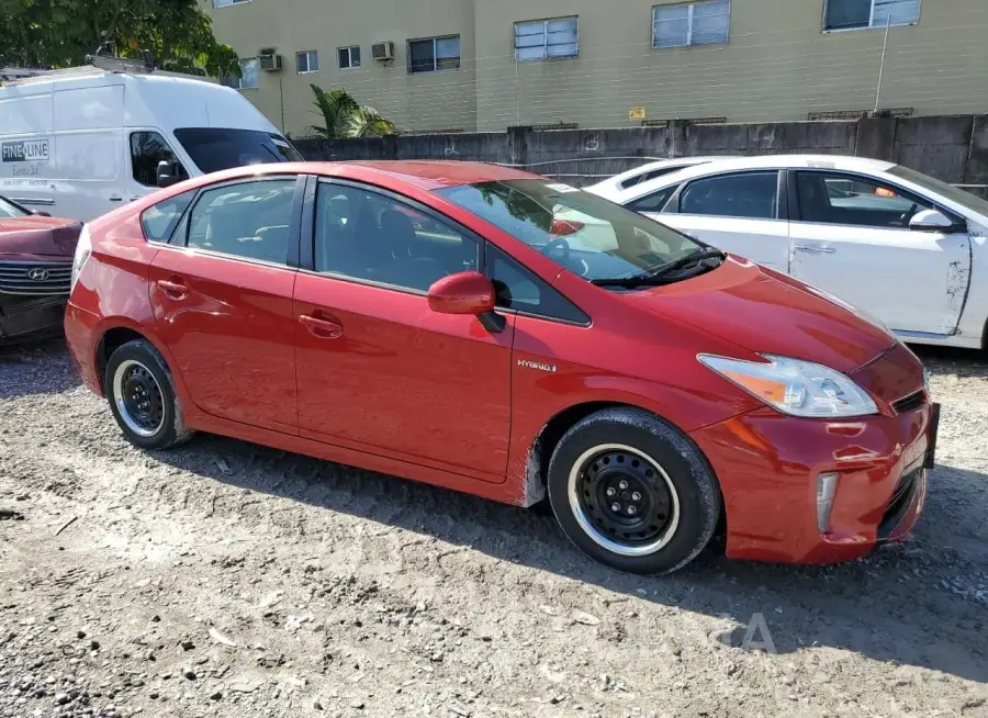 TOYOTA PRIUS 2015 vin JTDKN3DU0F0460891 from auto auction Copart