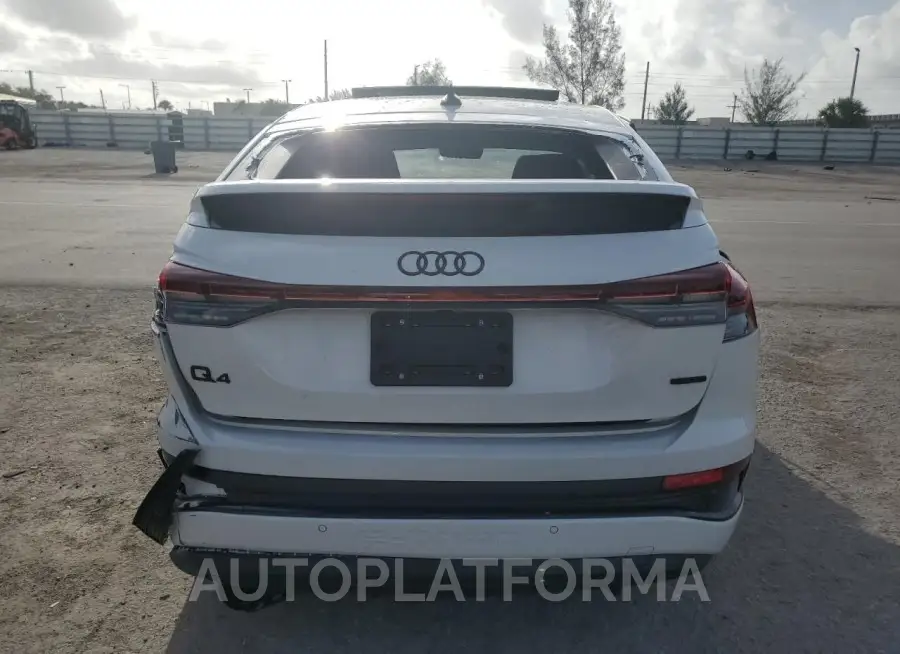 AUDI Q4 E-TRON 2024 vin WA122BFZ9RP025028 from auto auction Copart