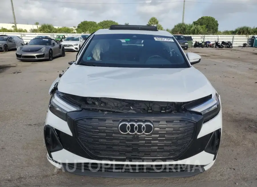 AUDI Q4 E-TRON 2024 vin WA122BFZ9RP025028 from auto auction Copart