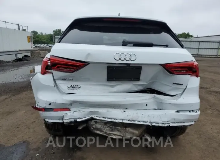 AUDI Q3 PREMIUM 2022 vin WA1AUCF37N1002500 from auto auction Copart