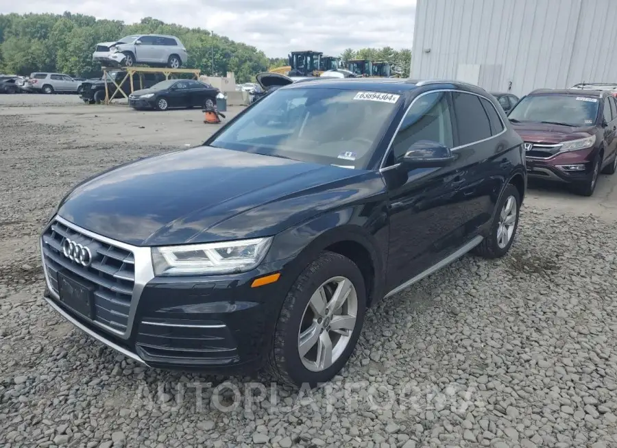 AUDI Q5 PREMIUM 2019 vin WA1BNAFY4K2067683 from auto auction Copart