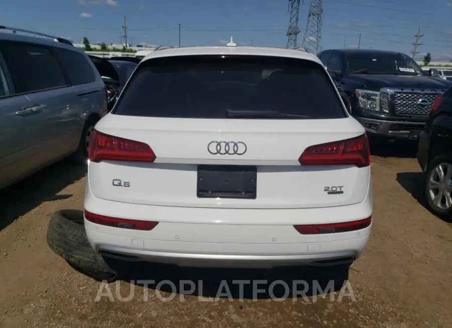 AUDI Q5 PREMIUM 2018 vin WA1BNAFY5J2060238 from auto auction Copart