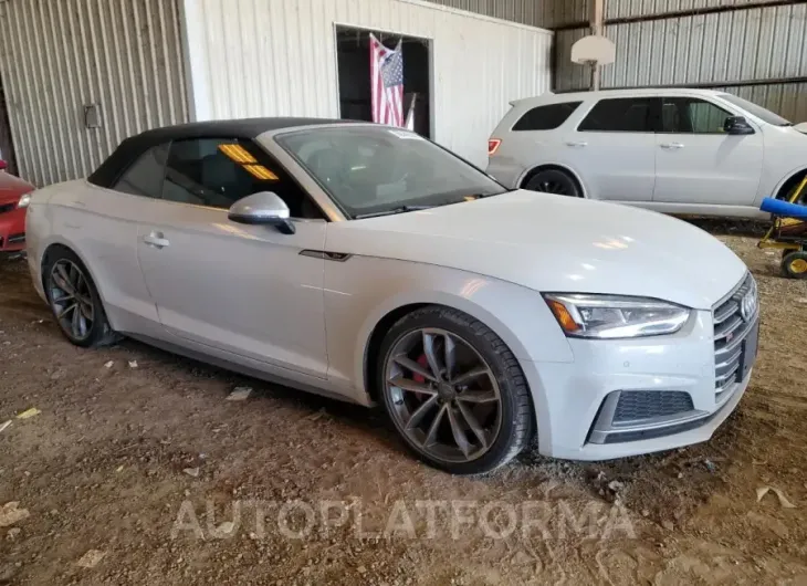 AUDI S5 PRESTIG 2018 vin WAU24GF53JN007146 from auto auction Copart