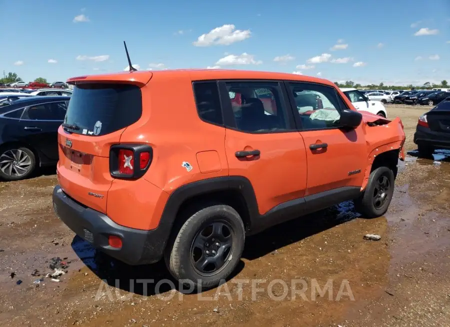 JEEP RENEGADE S 2017 vin ZACCJBAB2HPG37595 from auto auction Copart