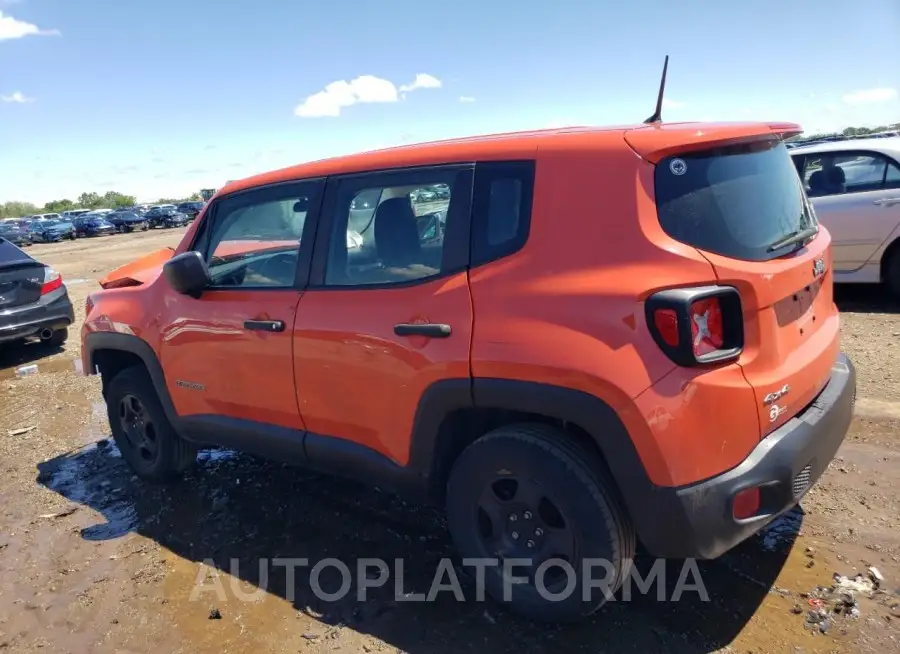 JEEP RENEGADE S 2017 vin ZACCJBAB2HPG37595 from auto auction Copart