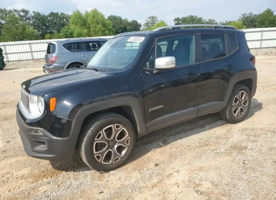 JEEP RENEGADE L 2016 vin ZACCJBDT1GPC73978 from auto auction Copart