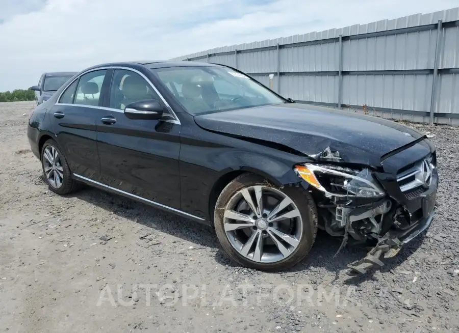 MERCEDES-BENZ C300 2015 vin 55SWF4KB1FU006820 from auto auction Copart