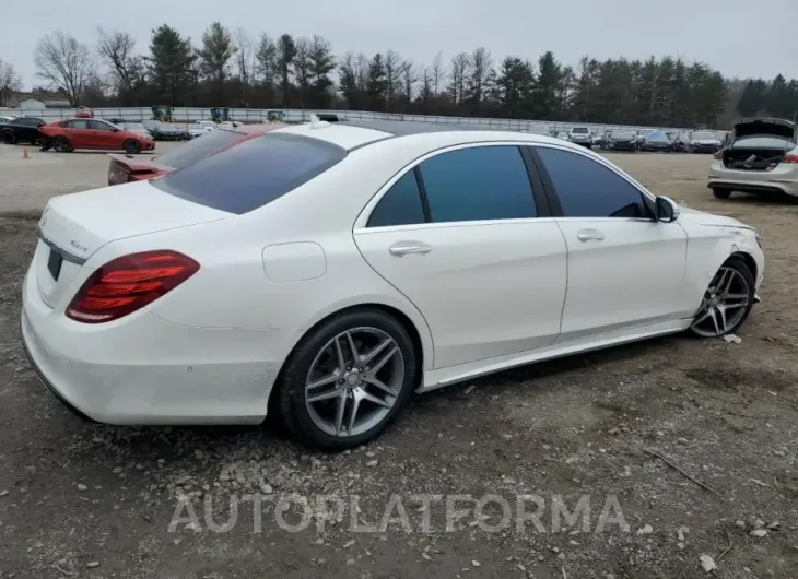 MERCEDES-BENZ S 550 4MAT 2015 vin WDDUG8FB8FA164917 from auto auction Copart