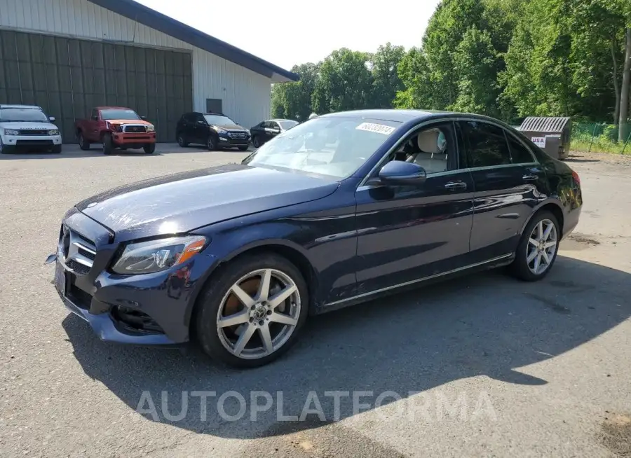 MERCEDES-BENZ C 300 4MAT 2018 vin WDDWF4KB3JR336338 from auto auction Copart