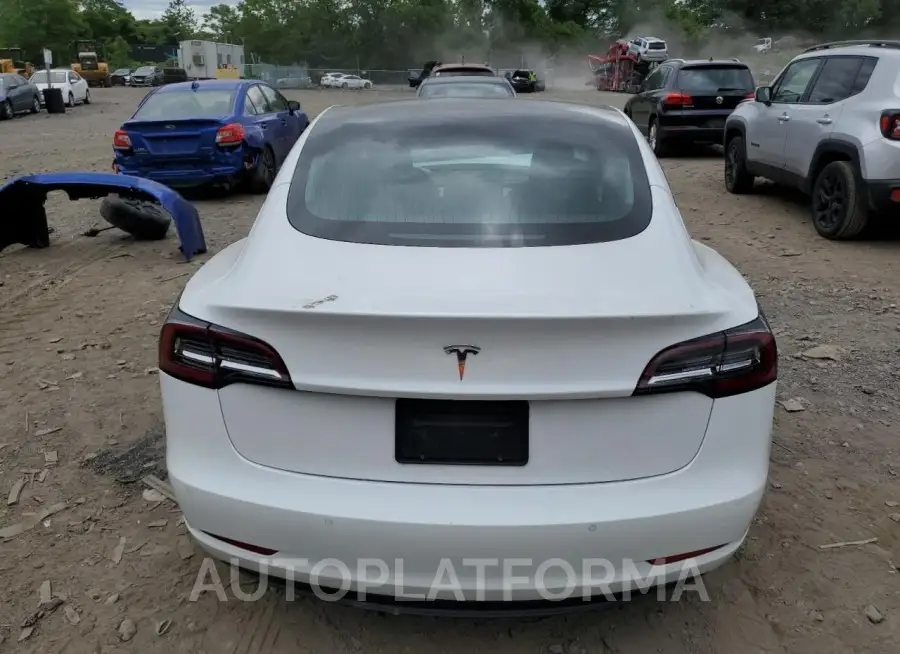 TESLA MODEL 3 2022 vin 5YJ3E1EA0NF112585 from auto auction Copart