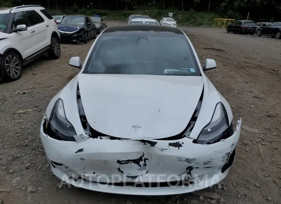 TESLA MODEL 3 2022 vin 5YJ3E1EA0NF112585 from auto auction Copart