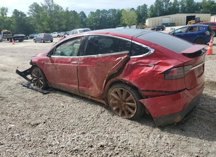 TESLA MODEL X 2020 vin 5YJXCAE28LF299927 from auto auction Copart