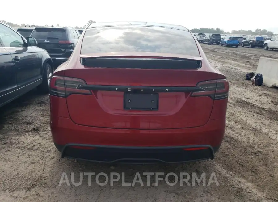 TESLA MODEL X 2023 vin 7SAXCDE5XPF416847 from auto auction Copart