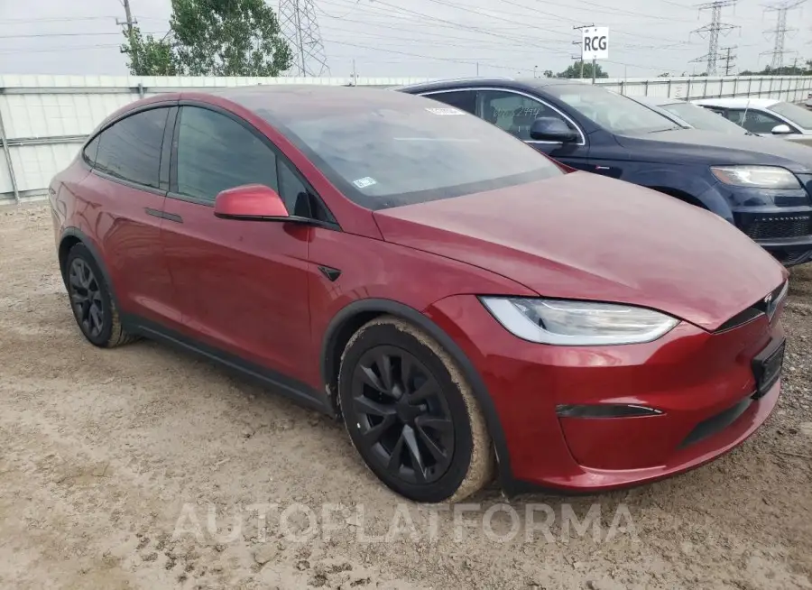 TESLA MODEL X 2023 vin 7SAXCDE5XPF416847 from auto auction Copart