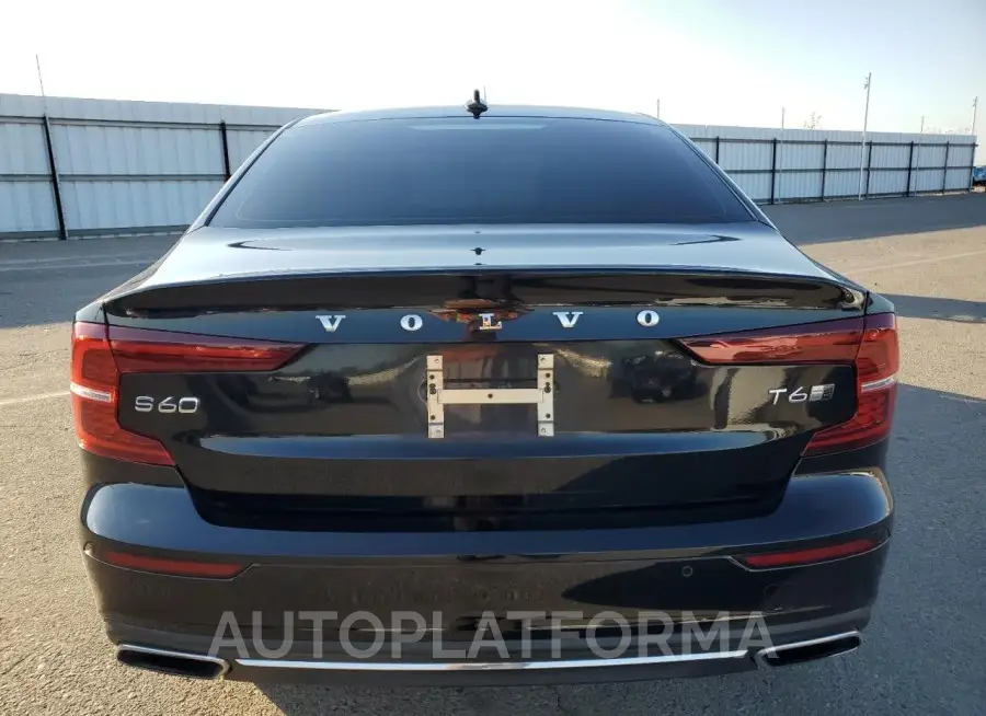 VOLVO S60 T6 INS 2019 vin 7JRA22TL3KG010517 from auto auction Copart