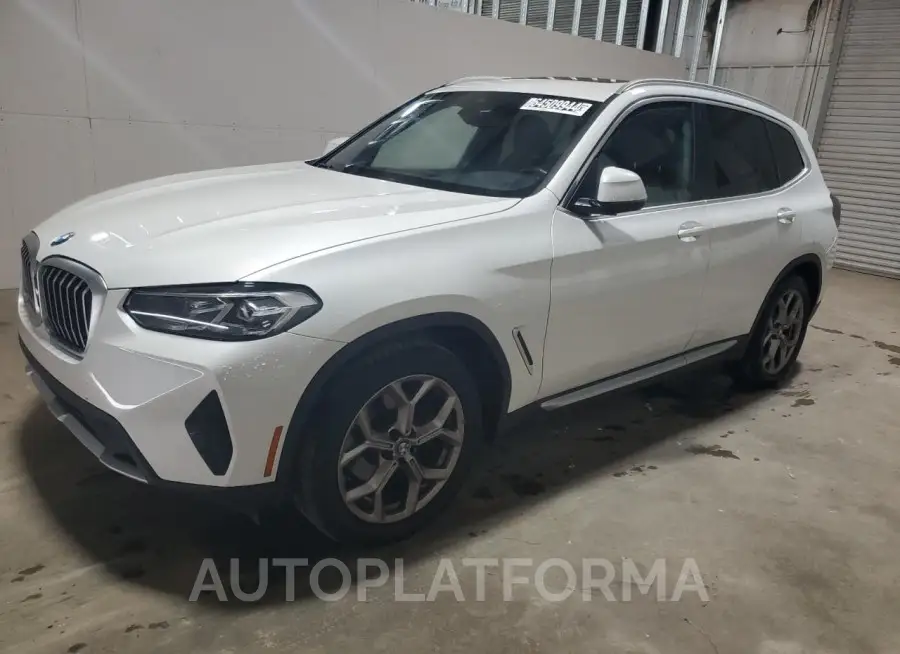 BMW X3 SDRIVE3 2022 vin 5UX43DP02N9M86463 from auto auction Copart