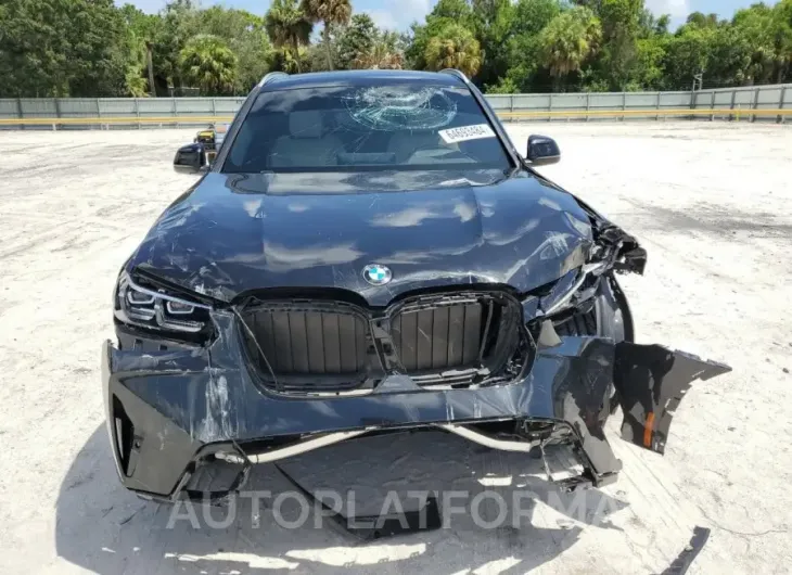 BMW X3 XDRIVE3 2022 vin 5UX53DP04N9K85829 from auto auction Copart