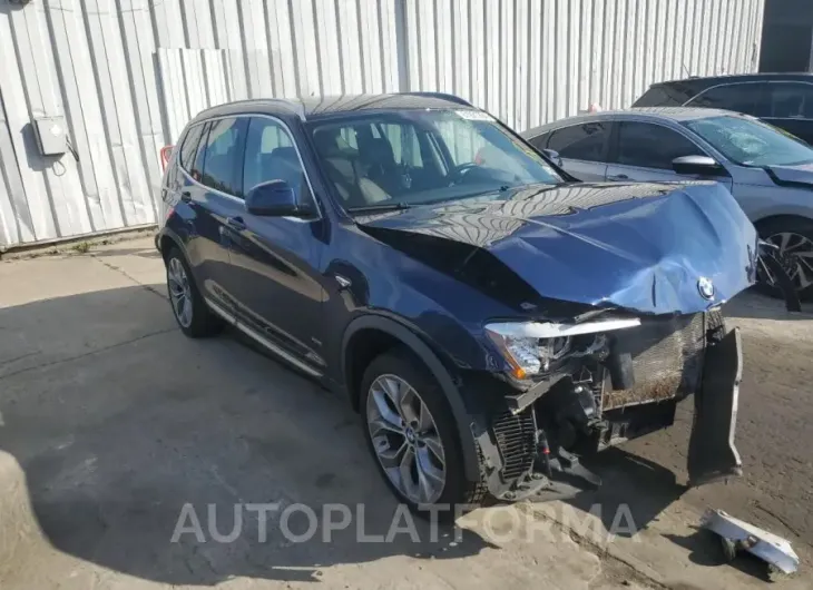 BMW X3 XDRIVE3 2017 vin 5UXWX7C51H0S18738 from auto auction Copart