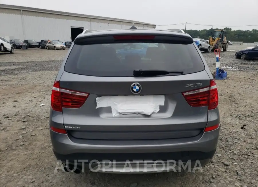 BMW X3 XDRIVE2 2017 vin 5UXWX9C51H0D97698 from auto auction Copart