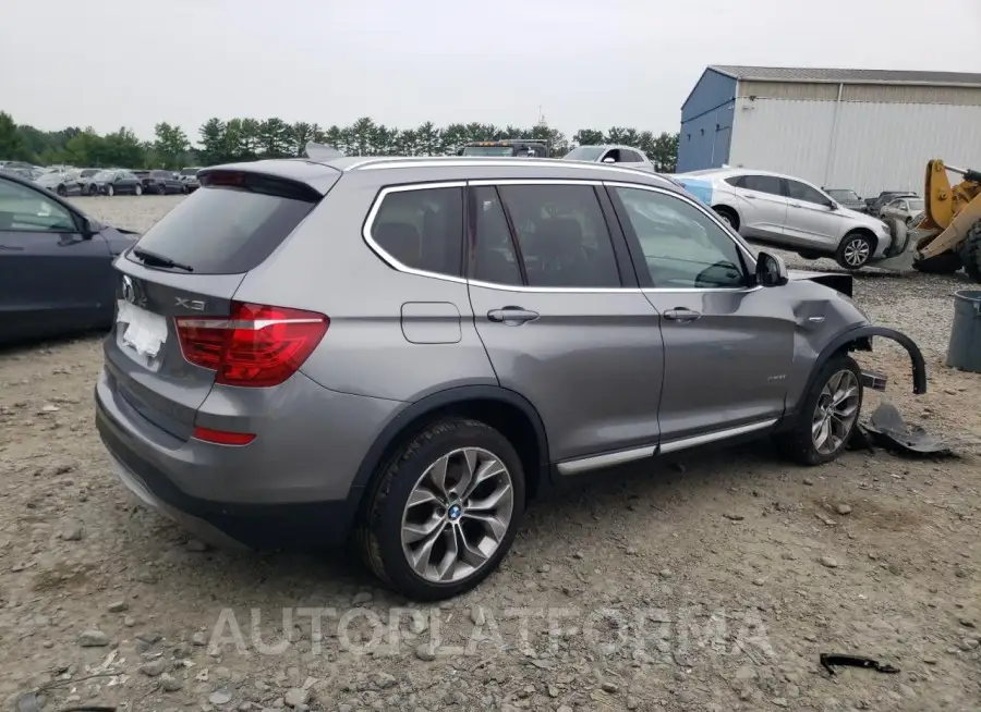 BMW X3 XDRIVE2 2017 vin 5UXWX9C51H0D97698 from auto auction Copart