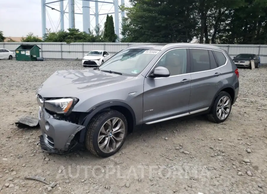 BMW X3 XDRIVE2 2017 vin 5UXWX9C51H0D97698 from auto auction Copart