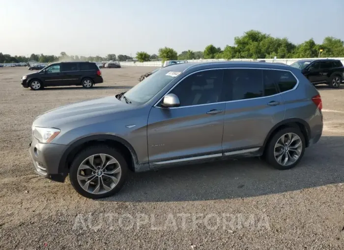 BMW X3 XDRIVE2 2016 vin 5UXWX9C59G0D94028 from auto auction Copart