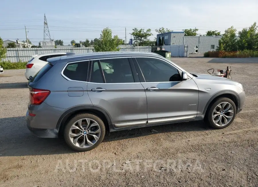 BMW X3 XDRIVE2 2016 vin 5UXWX9C59G0D94028 from auto auction Copart