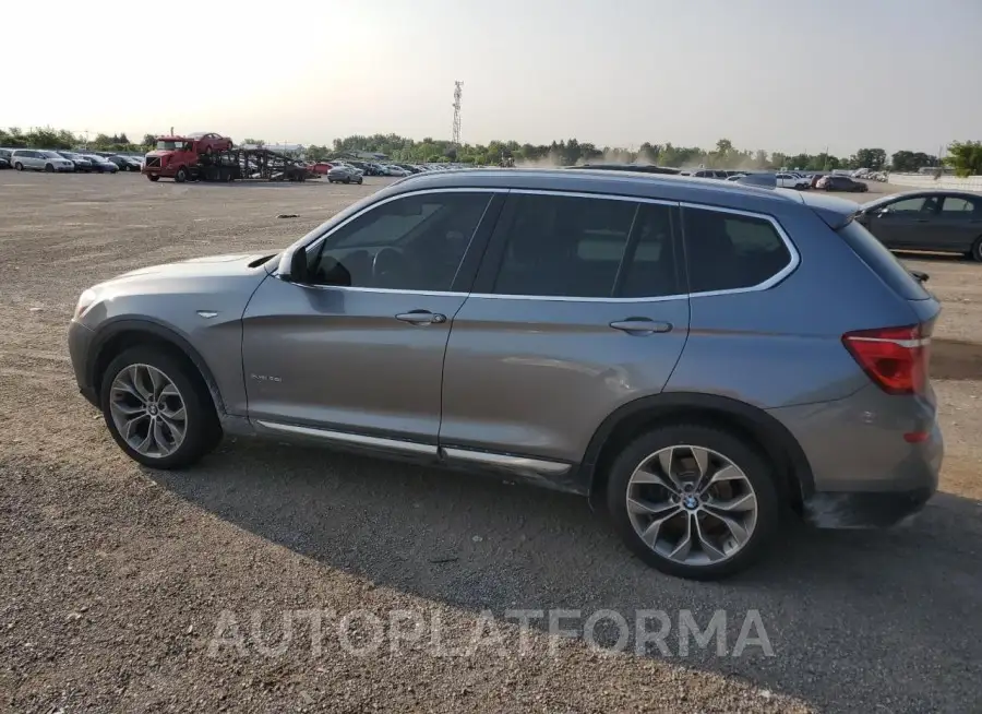 BMW X3 XDRIVE2 2016 vin 5UXWX9C59G0D94028 from auto auction Copart